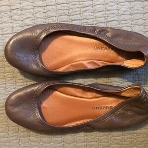 Lucky Brand Women’s Emmie Ballet Flats - Brown Leather
